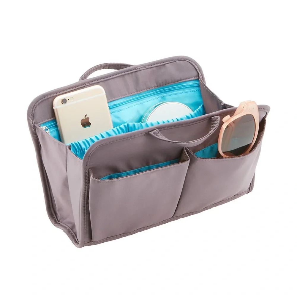 ❤️ Free with $20 Purchase ❤️ Purse Organizer Bag Organizer - Aqua